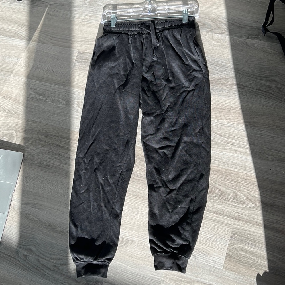 H&M black size xs joggers